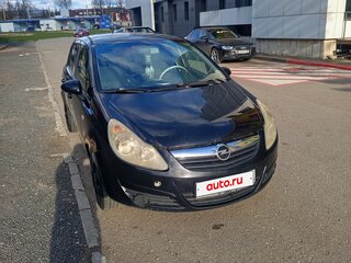 2008 Opel Corsa D, чёрный, 280000 рублей, вид 3