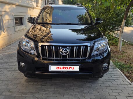 2010 Toyota Land Cruiser Prado 150 Series, чёрный, 2500000 рублей, вид 2