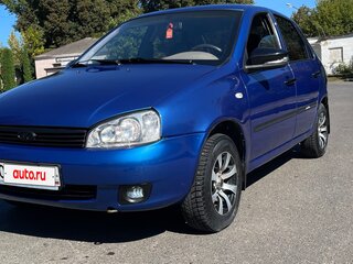 2007 Lada (ВАЗ) Kalina I, синий, 260000 рублей, вид 1