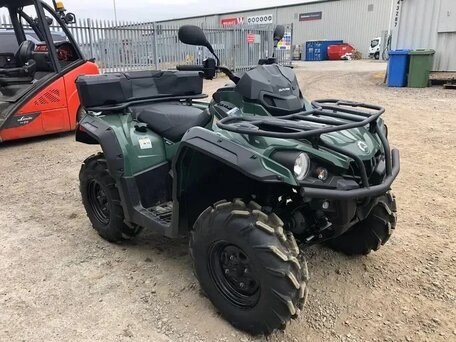 2021 BRP Can-Am Outlander 570, зелёный, 1125000 рублей, вид 1
