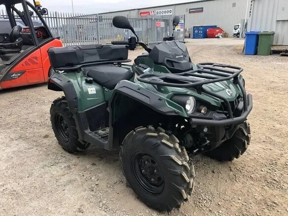 2021 BRP Can-Am Outlander 570, зелёный, 1125000 рублей