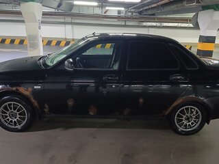 2012 Lada (ВАЗ) Priora I, чёрный, 170000 рублей, вид 4