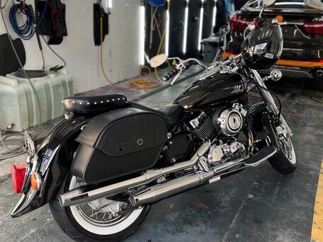 2006 Yamaha XVS650 Drag Star, чёрный, 475000 рублей, вид 3