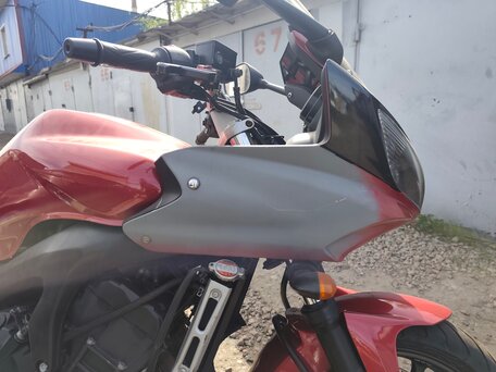 2007 Yamaha FZ6, красный, 425000 рублей, вид 5