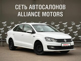 2020 Volkswagen Polo V Рестайлинг, белый, 999000 рублей, вид 1