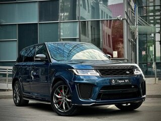 2021 Land Rover Range Rover Sport SVR II Рестайлинг, синий, 6475000 рублей, вид 1