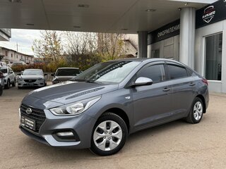 2018 Hyundai Solaris II, серый, 1160000 рублей, вид 1