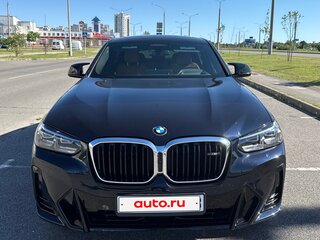 2021 BMW X4 M40i II (G02) Рестайлинг, синий, 5200000 рублей, вид 2
