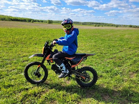 2024 Motoland CRF125, оранжевый, 70000 рублей, вид 5