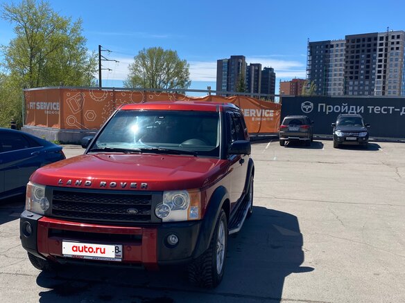 2008 Land Rover Discovery III, красный, 1250000 рублей - вид 1