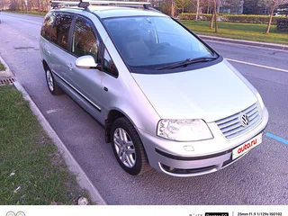 2007 Volkswagen Sharan I Рестайлинг 2, серебристый, 990000 рублей, вид 4