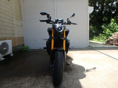 2021 Yamaha MT-09 (FZ-09), серый, 1150000 рублей, вид 2