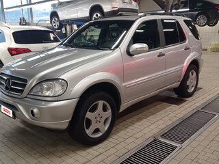 2002 Mercedes-Benz M-Класс 320 I (W163) Рестайлинг, белый, 990000 рублей, вид 2