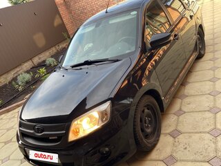 2016 Lada (ВАЗ) Granta Sport I, чёрный, 600000 рублей, вид 1