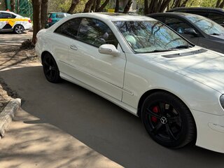 2007 Mercedes-Benz CLK-Класс 350 II (W209) Рестайлинг, белый, 650000 рублей, вид 4