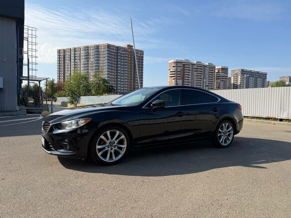 2017 Mazda 6 III (GJ) Рестайлинг, чёрный, 820000 рублей - вид 1