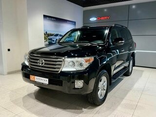 2012 Toyota Land Cruiser 200 Series Рестайлинг 1, чёрный, 3450000 рублей, вид 2