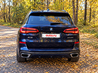 2019 BMW X5 40i IV (G05/G18), синий, 5595000 рублей, вид 4