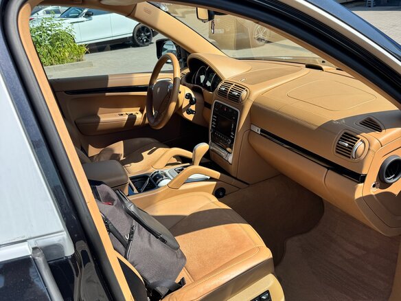 2009 Porsche Cayenne S I Рестайлинг (957), чёрный - вид 9