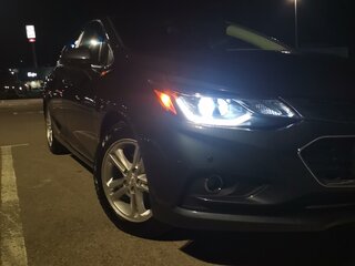 2017 Chevrolet Cruze II, синий, 1126000 рублей, вид 1