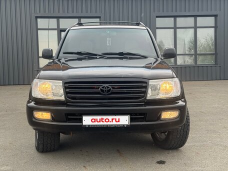 2000 Toyota Land Cruiser 100 Series, чёрный, 1350000 рублей, вид 2