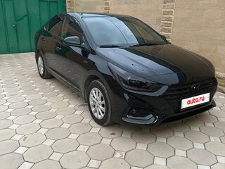 2019 Hyundai Solaris II, чёрный, 1430000 рублей, вид 2