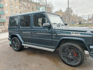 2002 Mercedes-Benz G-Класс 400 II (W463), синий, 2990000 рублей, вид 3