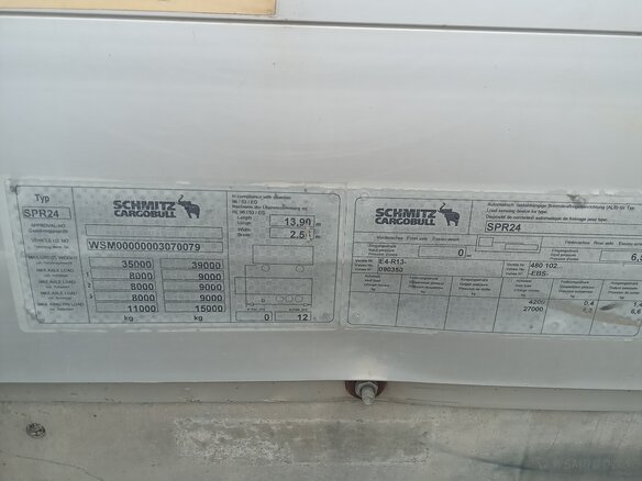 2007 Schmitz Cargobull SPR, серый, 850000 рублей - вид 3