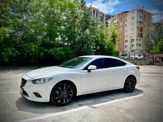 2015 Mazda 6 III (GJ) Рестайлинг, белый, 1450000 рублей, вид 2