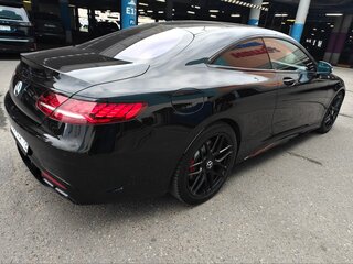 2018 Mercedes-Benz S-Класс AMG 63 AMG III (W222, C217) Рестайлинг, чёрный, 10500000 рублей, вид 4