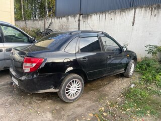 2015 Lada (ВАЗ) Granta I, чёрный, 350000 рублей, вид 3
