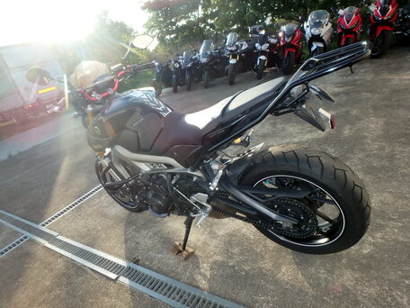 2014 Yamaha MT-09 (FZ-09), фиолетовый, 630000 рублей, вид 5