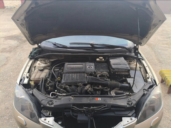 2007 Mazda 3 I (BK) Рестайлинг, серый, 285000 рублей - вид 21