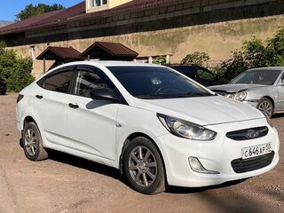 2013 Hyundai Solaris I, белый, 490000 рублей, вид 5