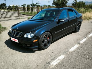 2004 Mercedes-Benz C-Класс 180 II (W203) Рестайлинг, синий, 850000 рублей, вид 2