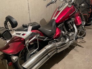 2008 Yamaha XV 1900, красный, 900000 рублей, вид 2