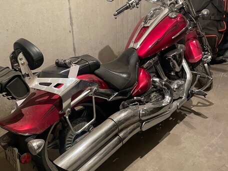 2008 Yamaha XV 1900, красный, 900000 рублей, вид 2