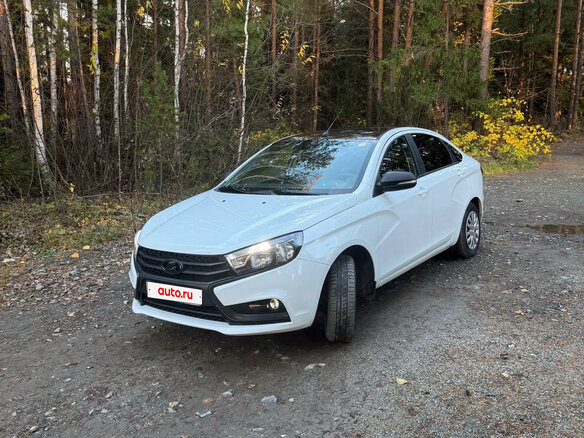 2018 Lada (ВАЗ) Vesta I, белый, 799999 рублей - вид 1