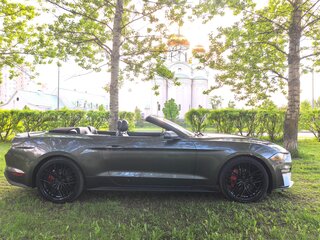 2019 Ford Mustang VI Рестайлинг, серый, 3100000 рублей, вид 5