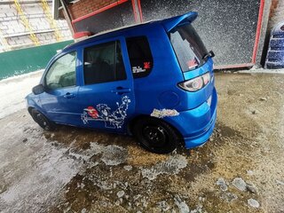 2005 Mazda Demio II (DY), синий, 350000 рублей, вид 5