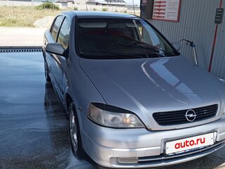 2000 Opel Astra G, серебристый, 180000 рублей, вид 1