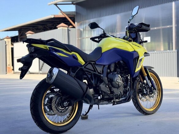 2023 Suzuki V-Strom 800DE, жёлтый, 1150000 рублей - вид 7
