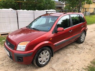 2006 Ford Fusion I Рестайлинг, красный, 390000 рублей, вид 1