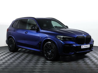 2018 BMW X5 30d IV (G05/G18), синий, 4490000 рублей, вид 3