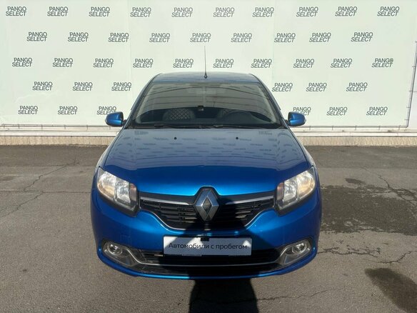 2017 Renault Logan II, синий, 480000 рублей - вид 1