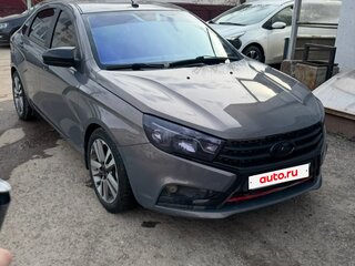 2016 Lada (ВАЗ) Vesta I, серый, 578000 рублей, вид 2