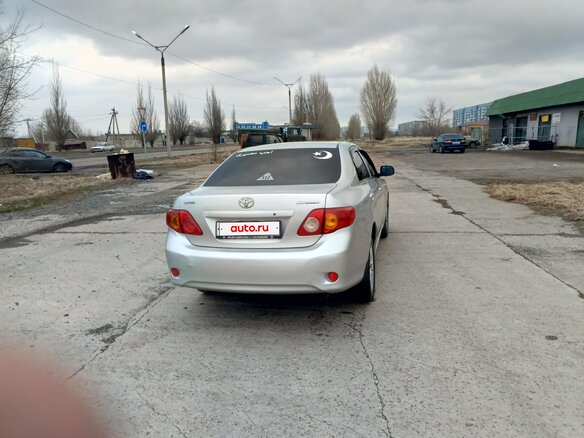 2007 Toyota Corolla X (E140, E150), серебристый, 900000 рублей - вид 6