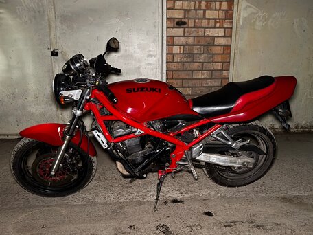 1997 Suzuki Bandit GSF 400, красный, 240000 рублей, вид 2