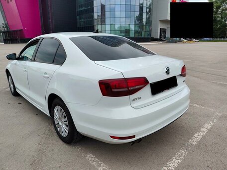 2017 Volkswagen Jetta VI Рестайлинг, белый, 950000 рублей, вид 4