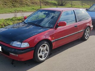 1991 Honda Civic IV, красный, 1400000 рублей, вид 1